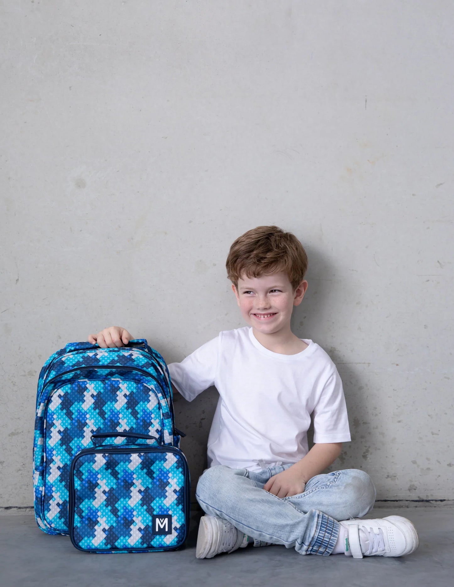 Montii Junior Backpack Block Land