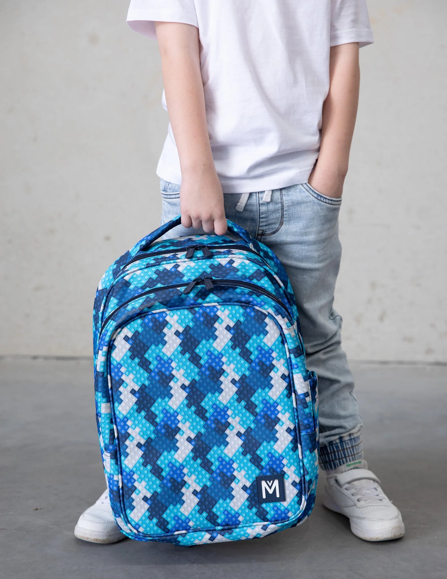 Montii Junior Backpack Block Land