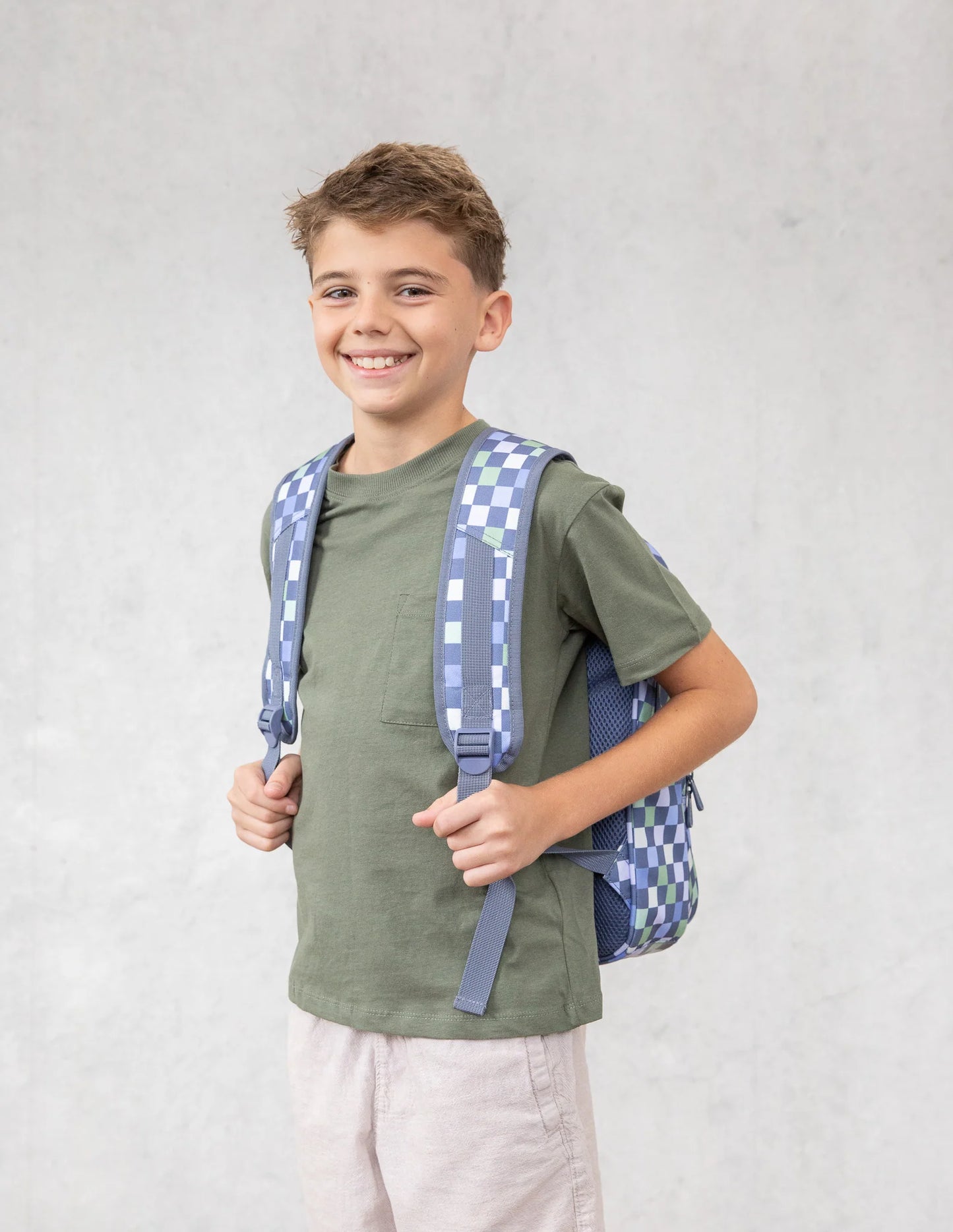 MontiiCo Junior Backpack Checkmate
