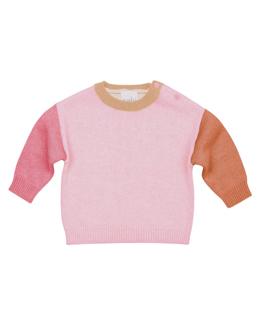 Organic Pullover Bobby Misty Rose