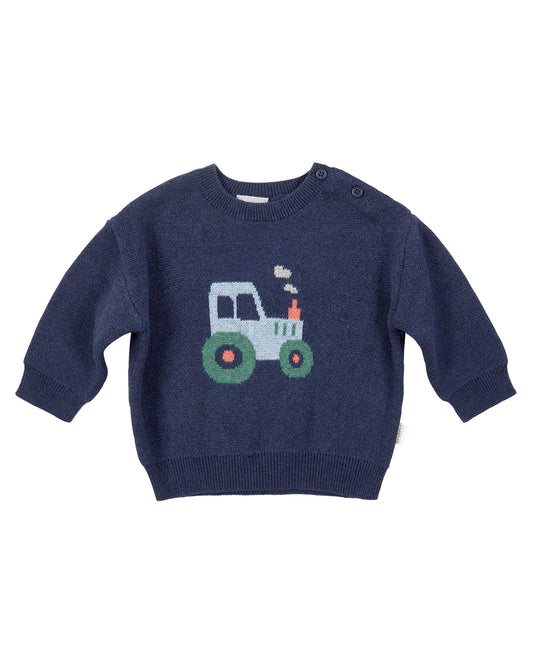 Organic Pullover Mystical Tiny Tractors