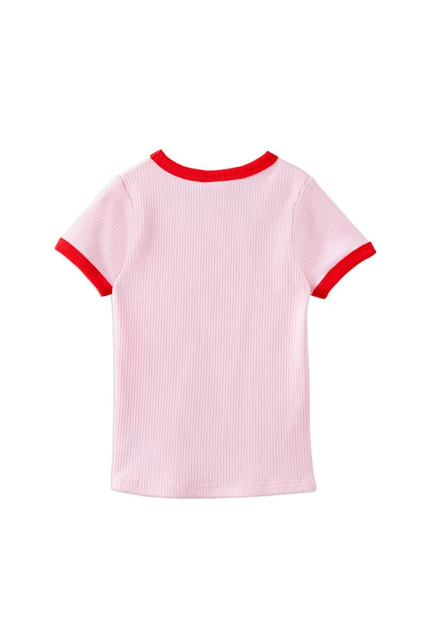 Pink Lady Rib Tee