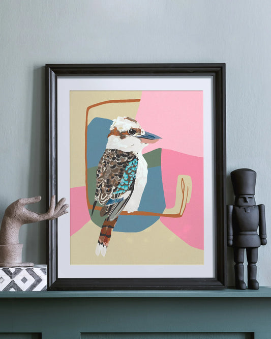Paint By Numbers Kookaburra Laugh