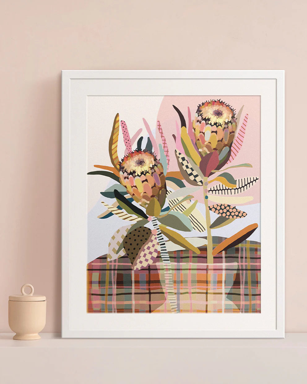 Paint By Numbers Two Proteas