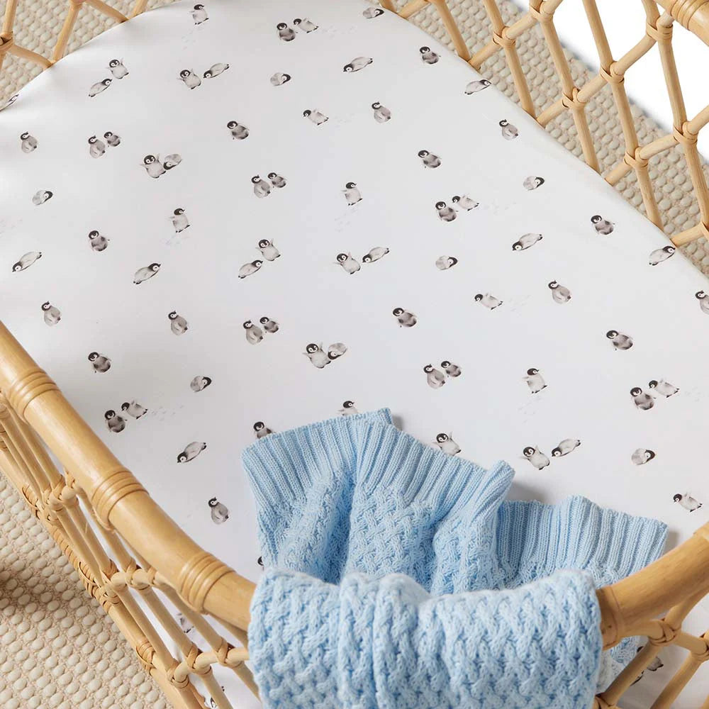 Penguin  Bassinet Sheet