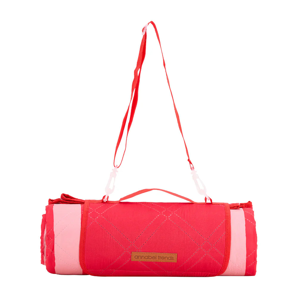 Picnic Mat Red Stripe