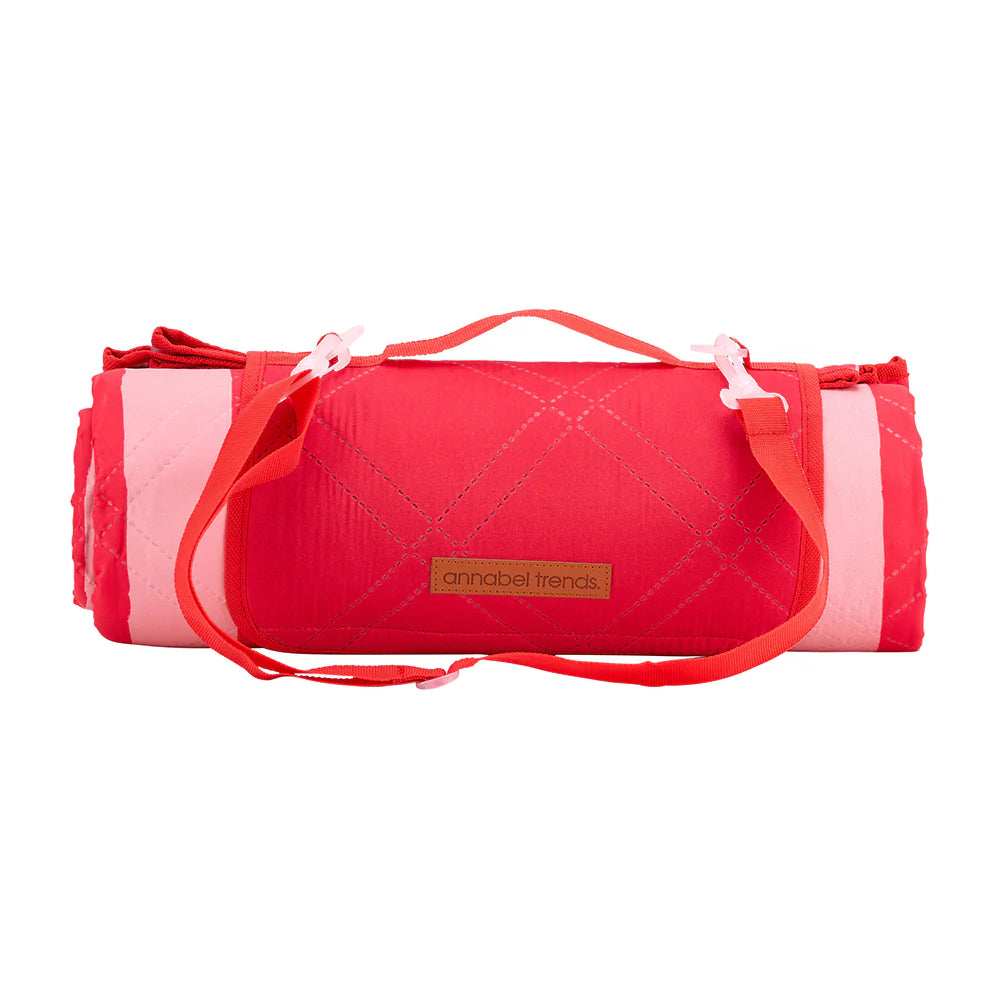Picnic Mat Red Stripe