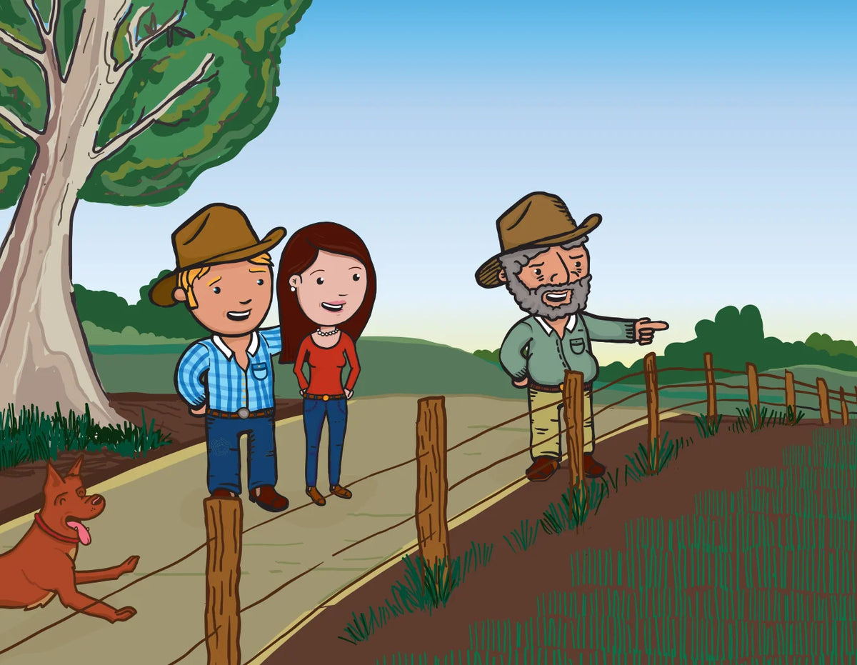 George The Farmer Plants A Wheat Crop