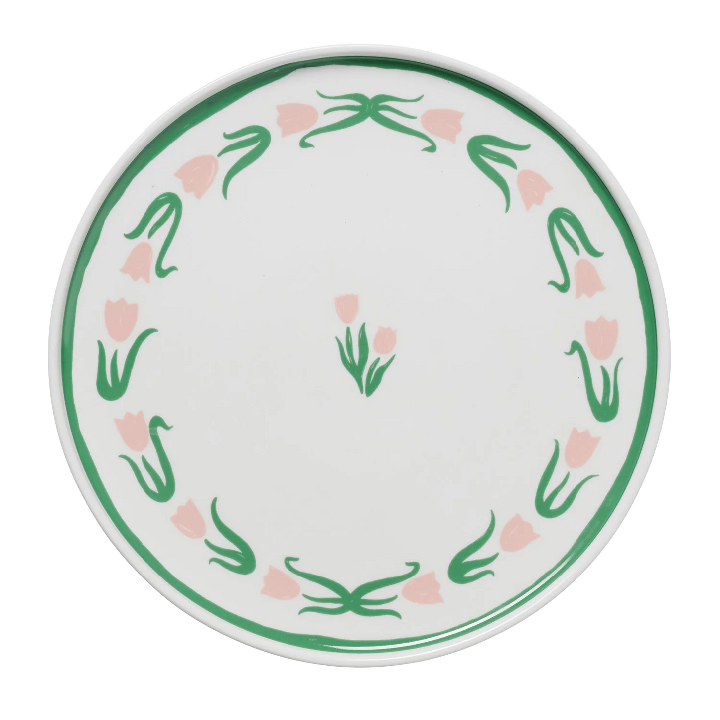 Tabitha Hope Pink Tulip Plate