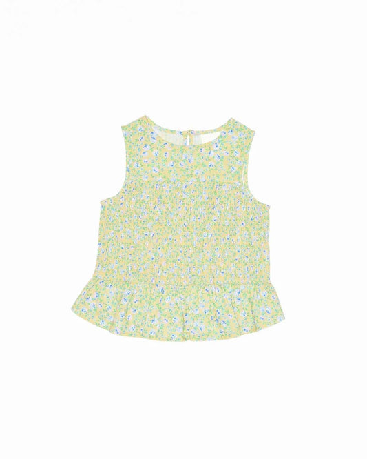 Ditsy Lemon Poppy Top
