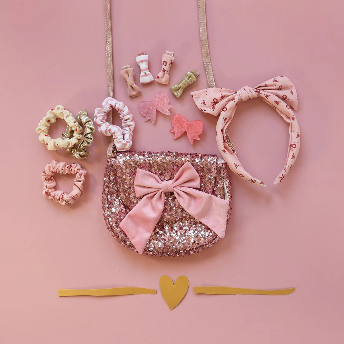 Pretty in Pink Sequin Bag