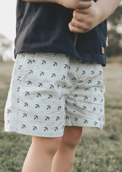 Boys Sonny Shorts Coastal Anchors