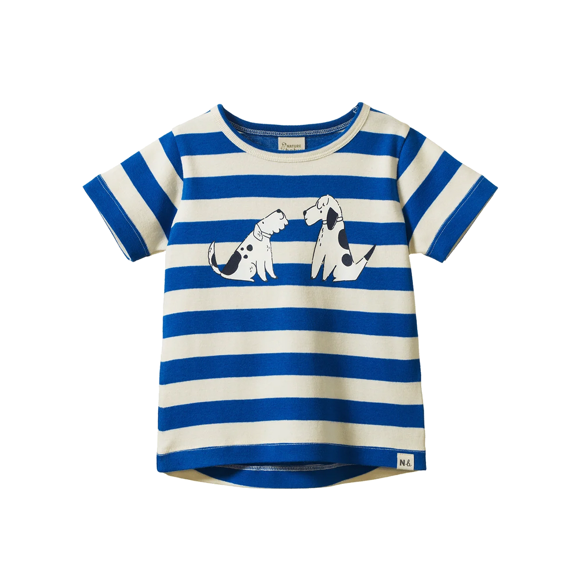 River Tee Dog Walk Blue Stripe