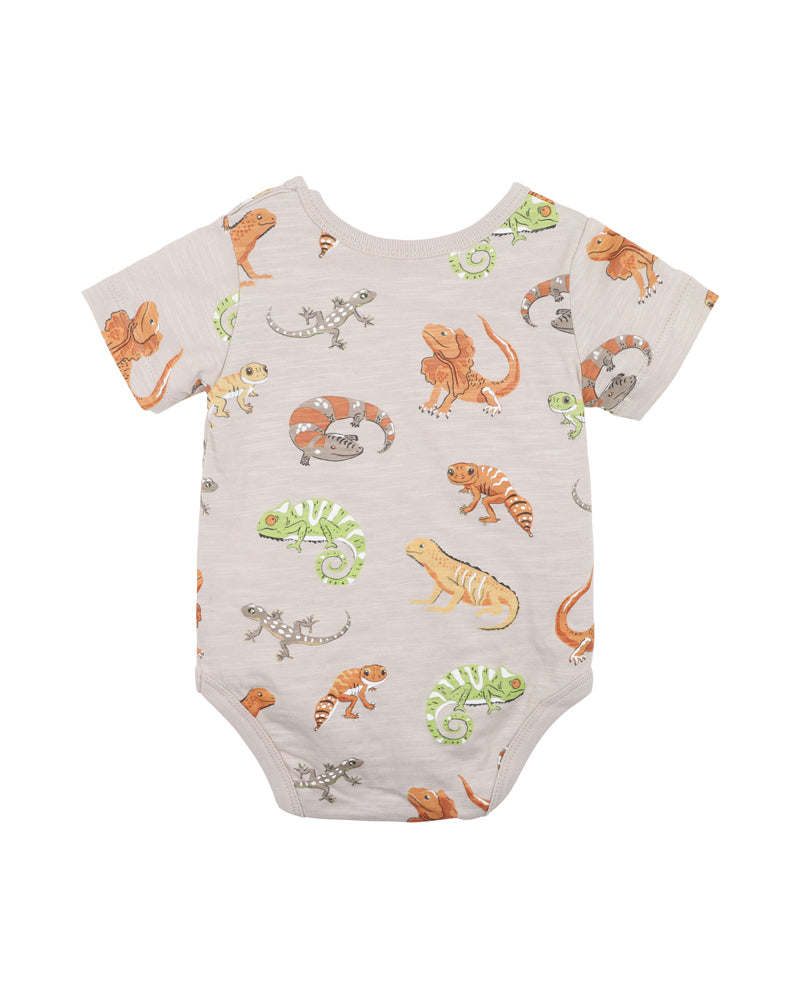 Lizard Print Bodysuit