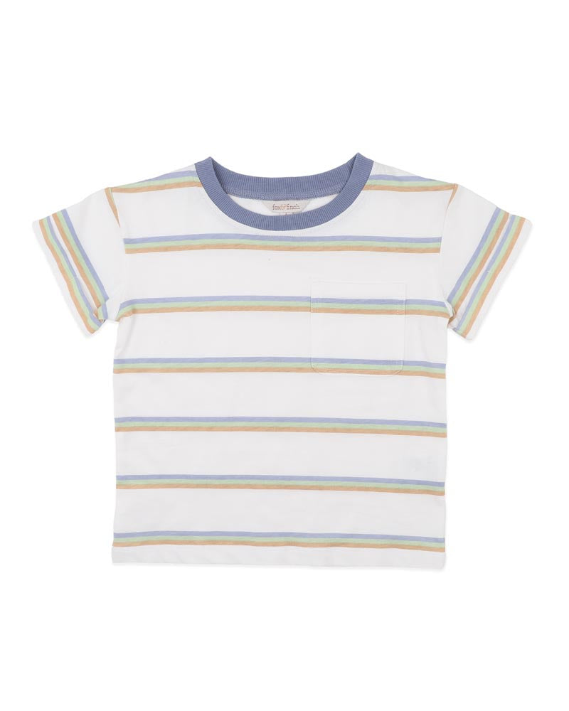 Wildlings Stripe Pocket Tee