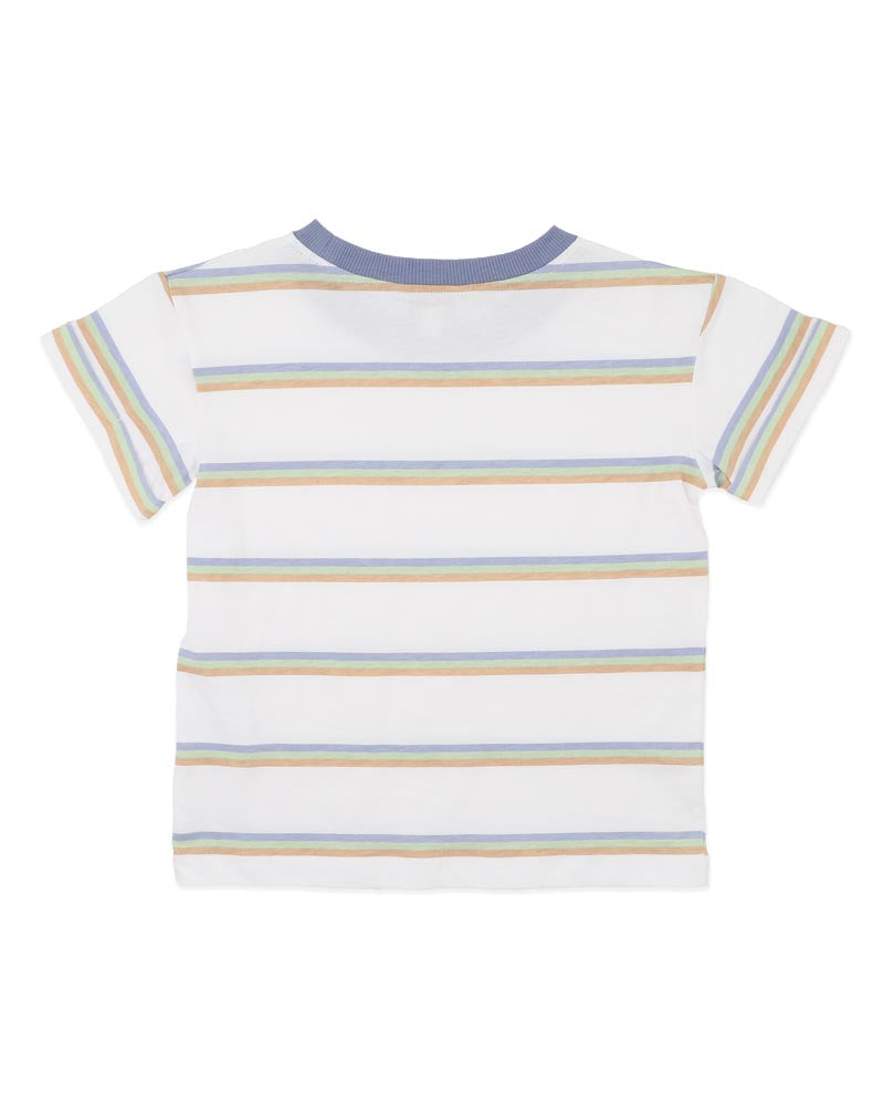 Wildlings Stripe Pocket Tee