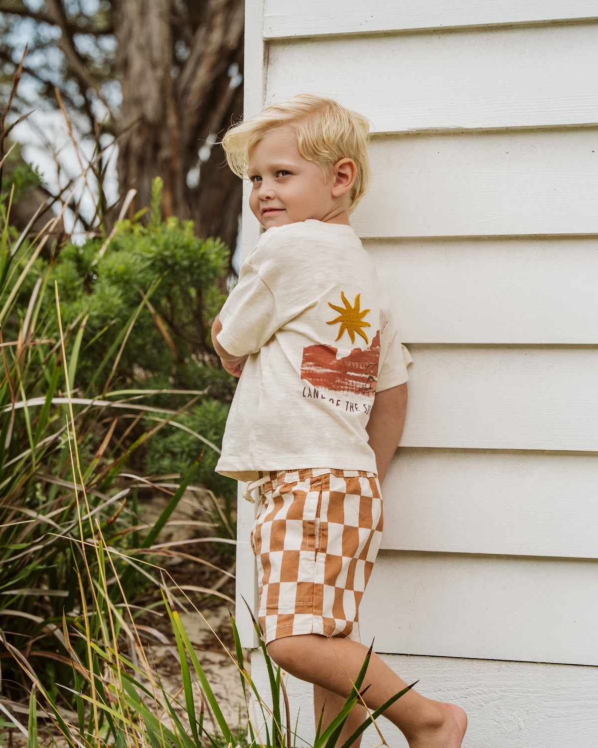 Phoenix Checkerboard Shorts