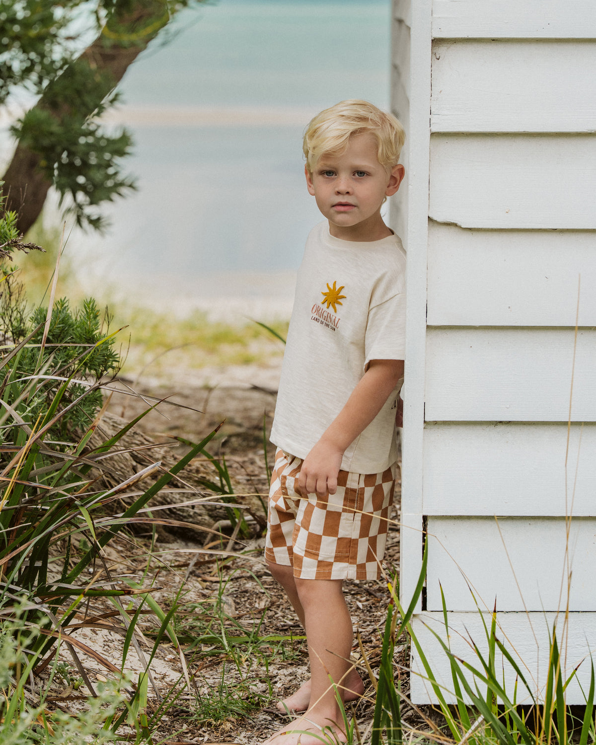 Phoenix Checkerboard Shorts