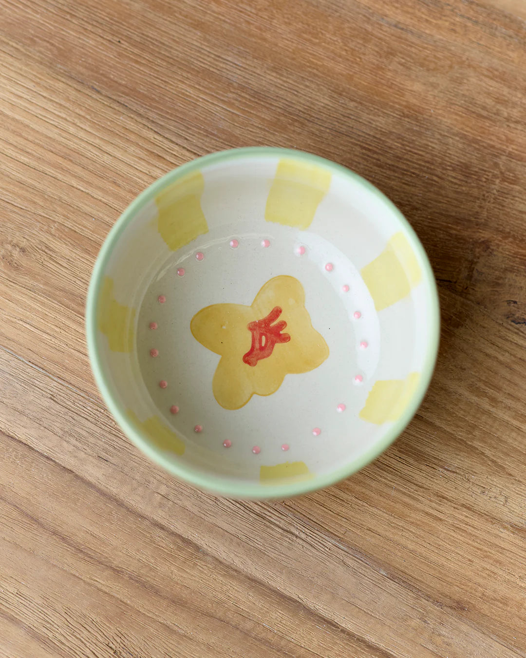 Condiment Bowl June's Garden Garden Yellow Bush Pea