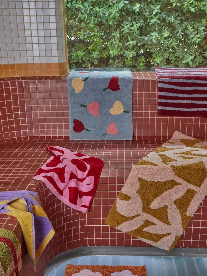 Forget Me Not Bath Mat Sky