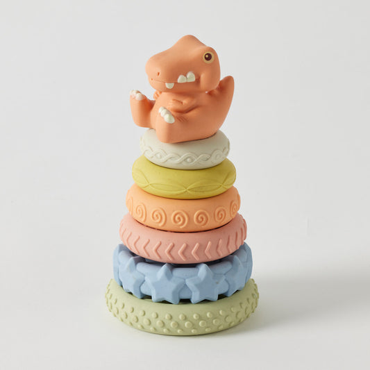 Eco-Friendly Dinosaur Stacker