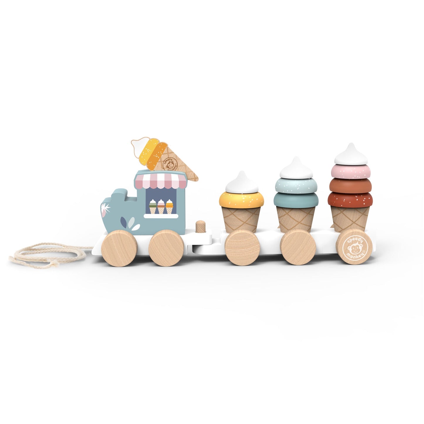 Ice Cream Stacking Train