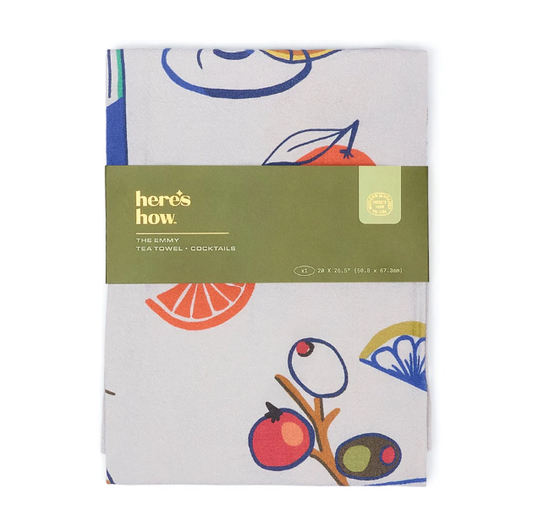 The Emmy Tea Towel Cocktails