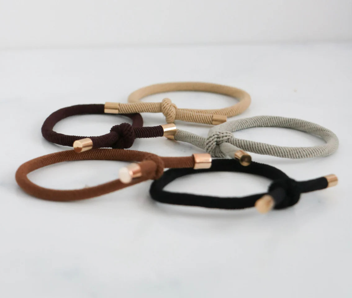 Neutral Nadine Hair Ties 5pk