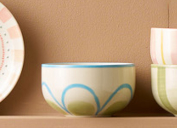 Condiment Bowl June's Garden Forget Me Not