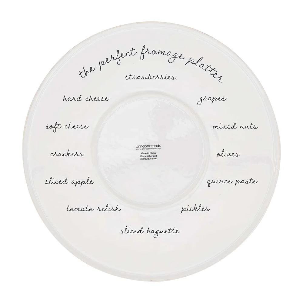 Serving Plate Cheese