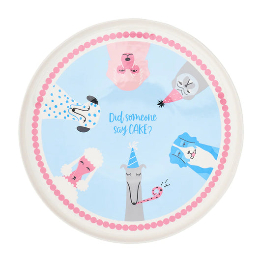 Serving Plate Did Someone Say Cake