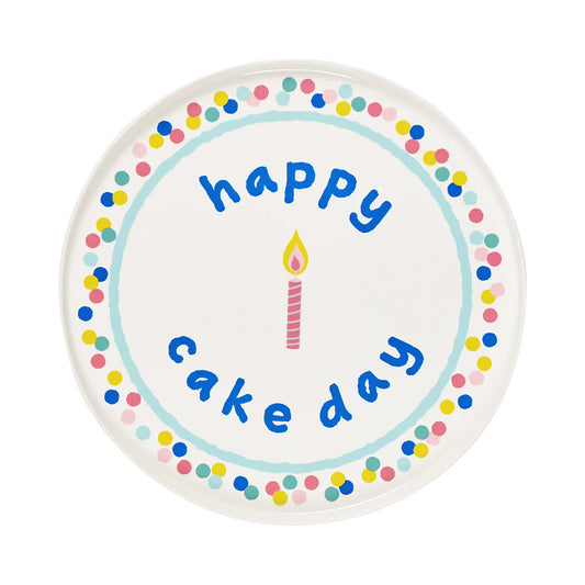 Serving Plate Happy Cake Day