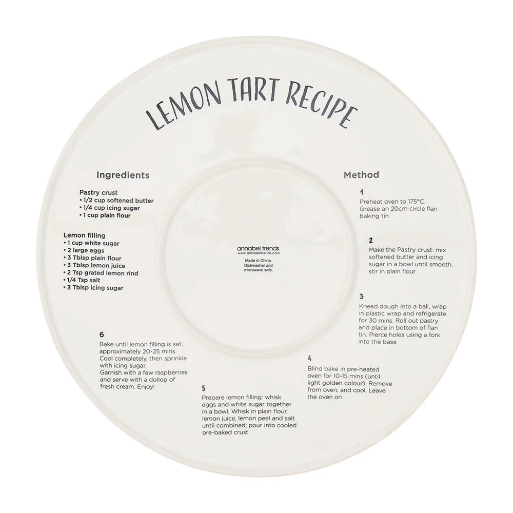Serving Plate Lemons
