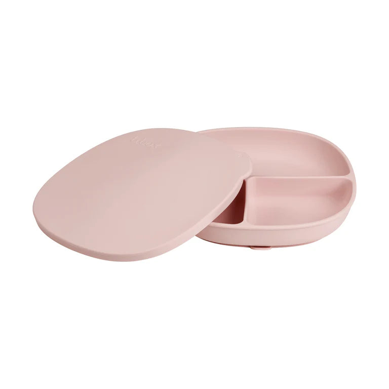 Silicone Plate & Lid Blush