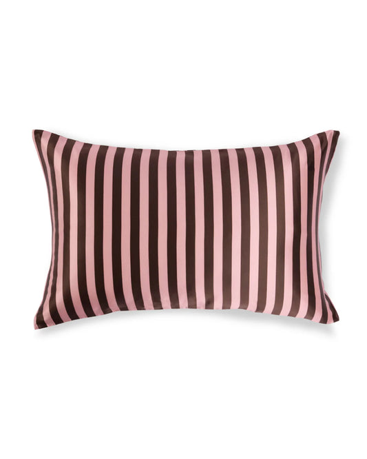 Silk Pillowcase Rocky Road Stripes