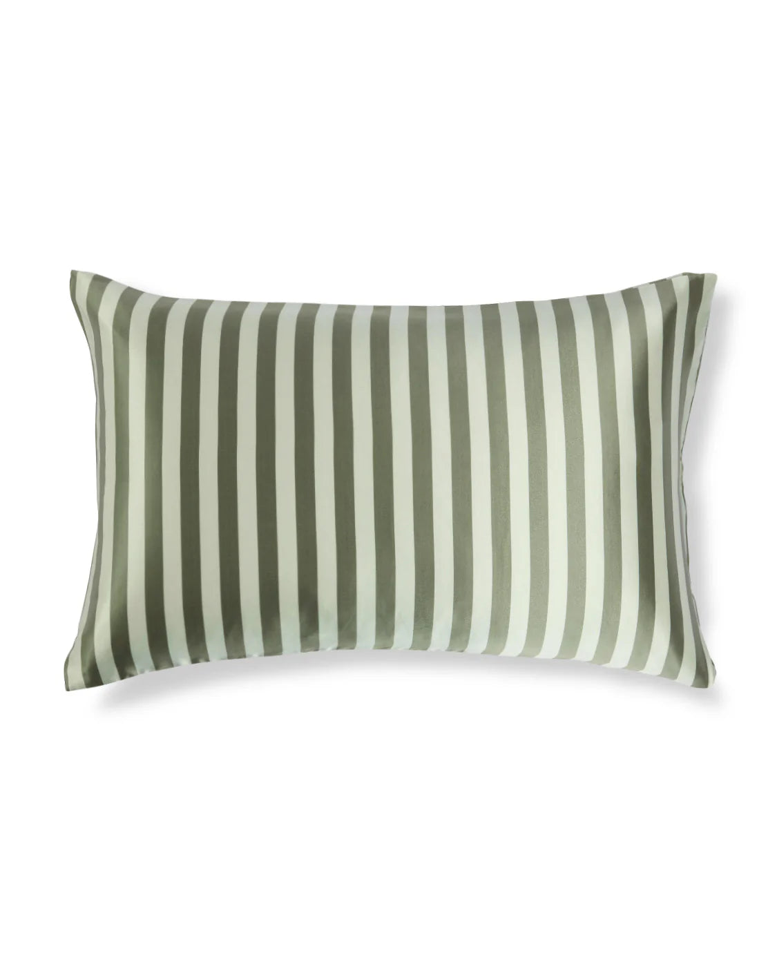 Silk Pillowcase Wasabi Stripes