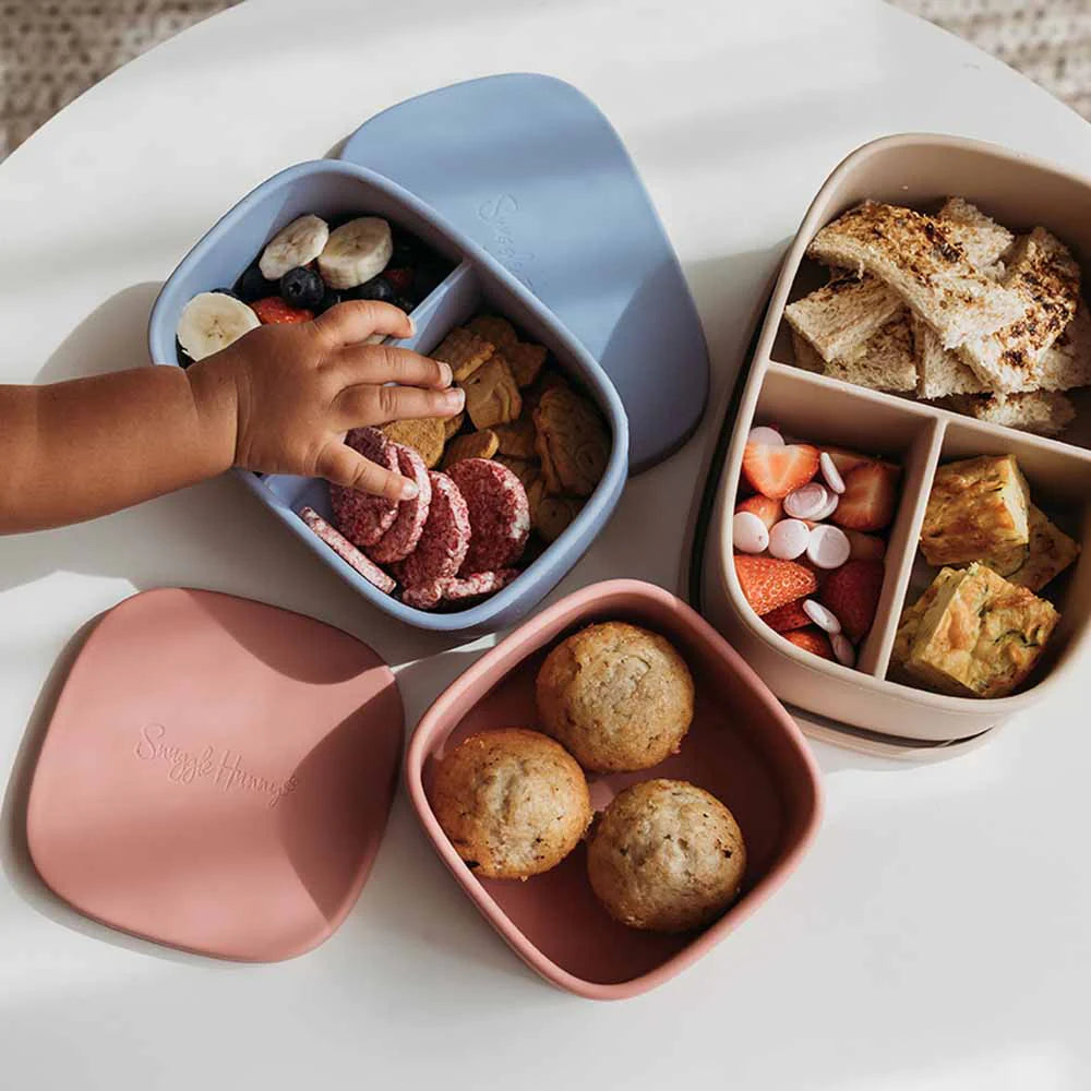 Silicone Large Lunch Box Pebble