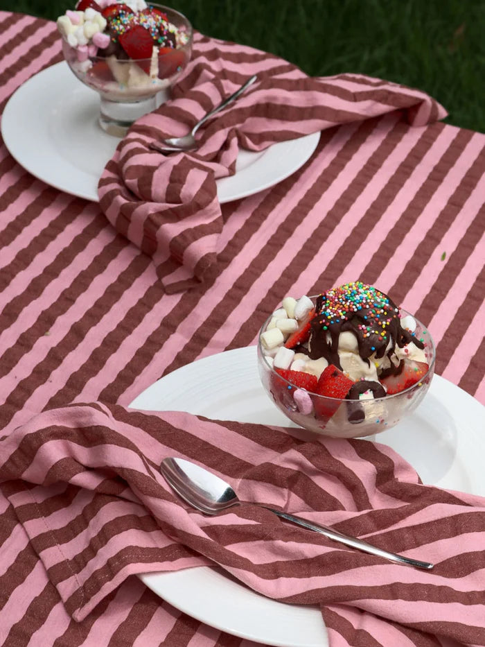 Sundae Seersucker Tablecloth 160 x 260 cm