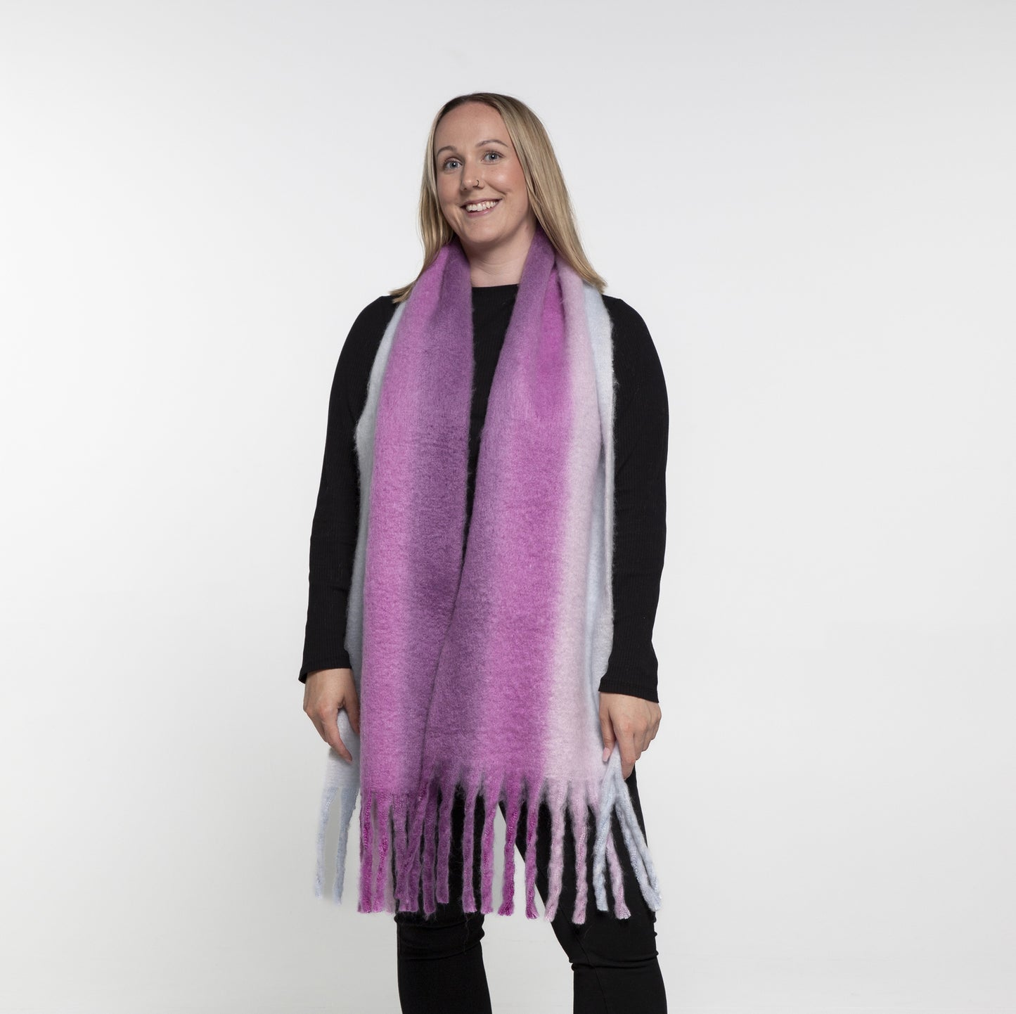 Lilac Multicolour Scarf