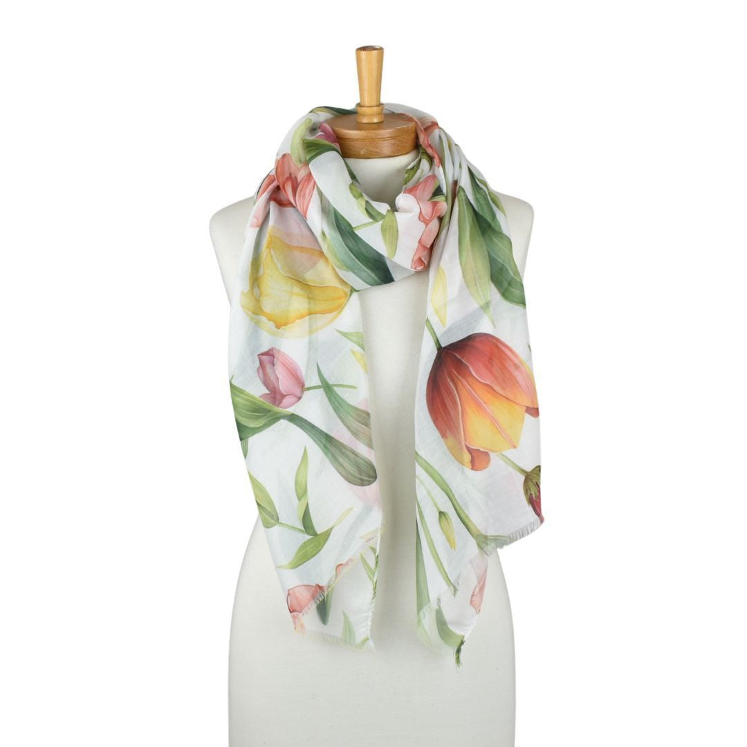 Tulip Garden Scarf