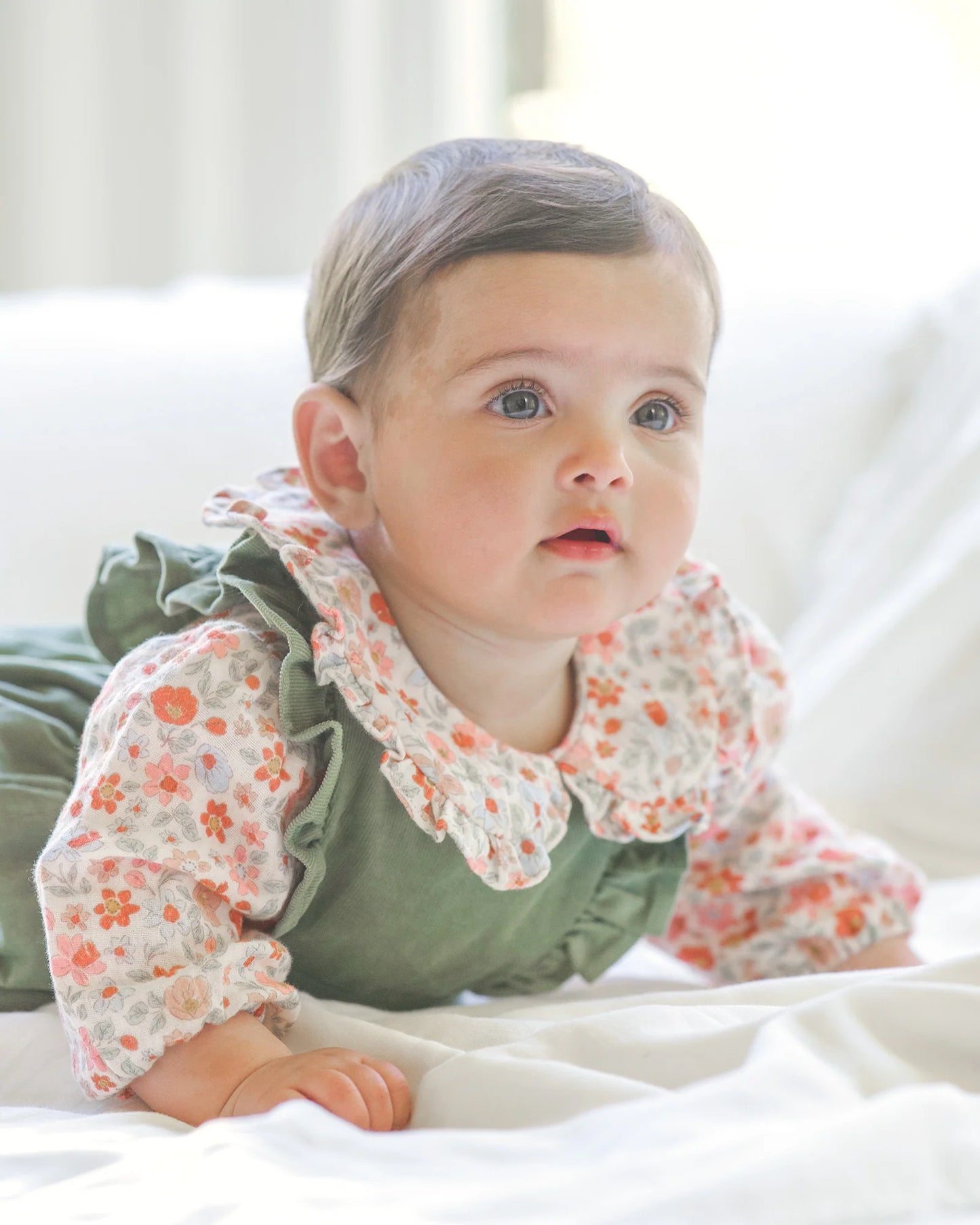 Baby Blouse Peter Pan Rosie Posie