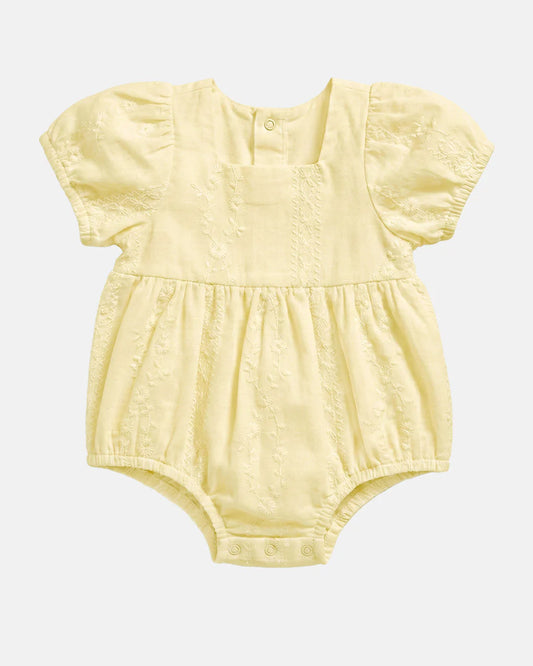 Baby Romper Florence Lemon