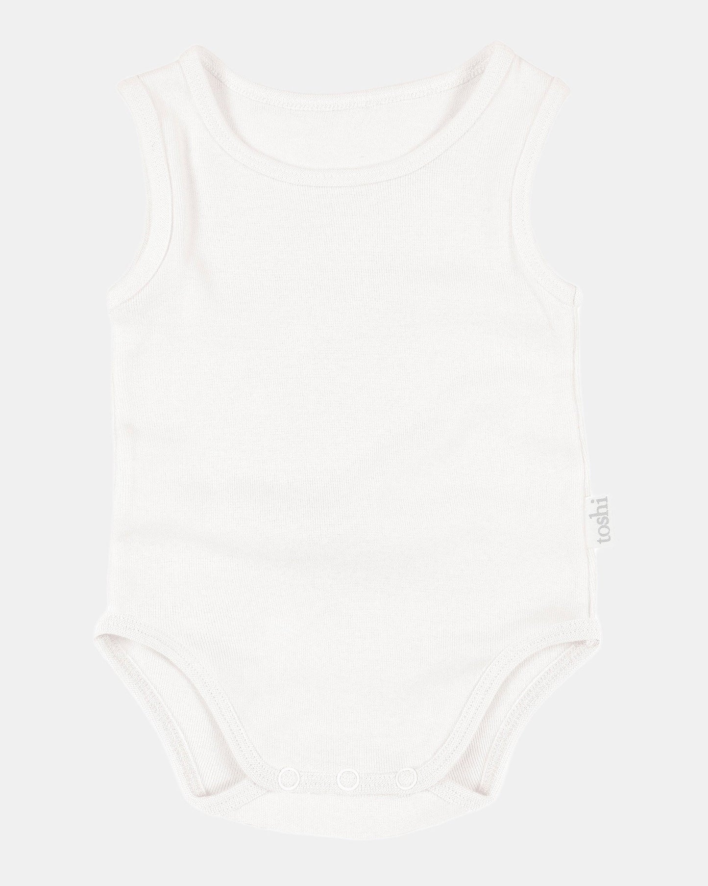 Dreamtime Organic Onesie Singlet Cream