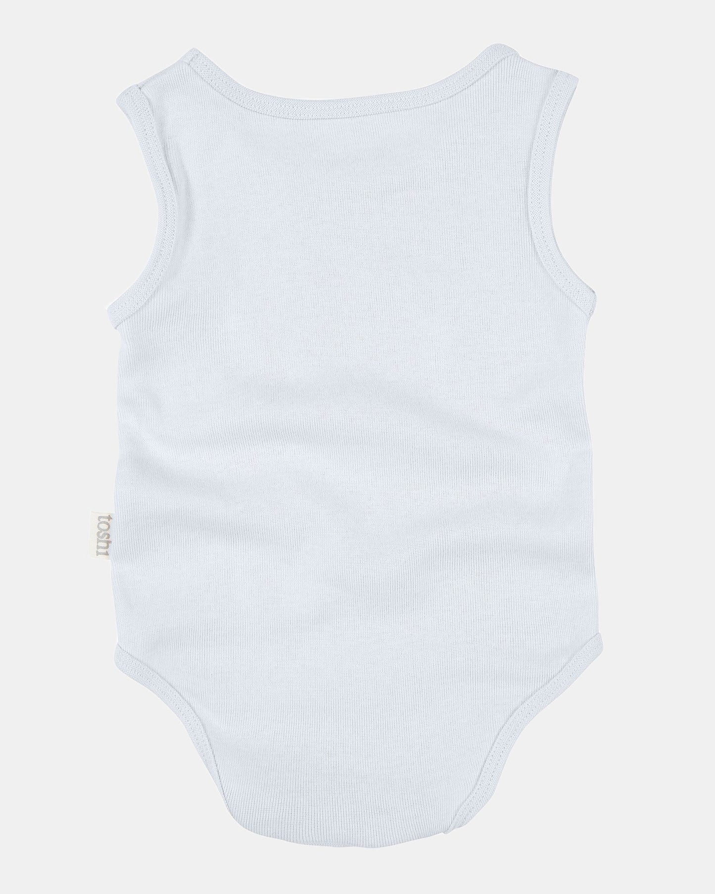 Dreamtime Organic Onesie Singlet Sky