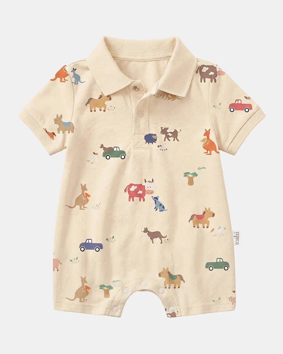 Onesie S/S Classic Arcadia Station Hands
