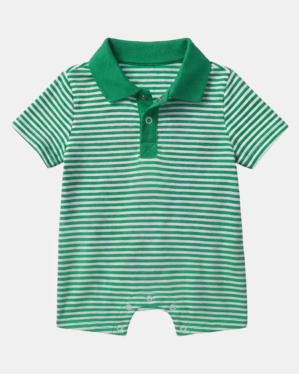 Onesie S/S Polo Mini Pistachio