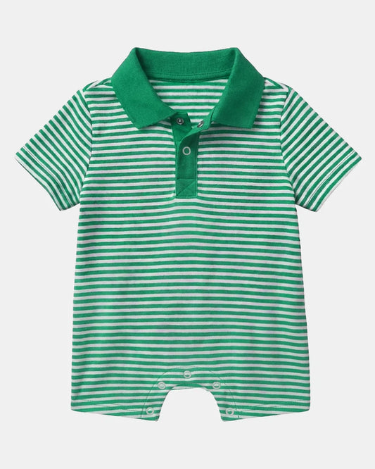 Onesie S/S Polo Mini Pistachio