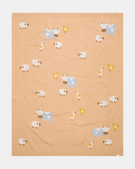 Organic Blanket Mystical Farm Buddies