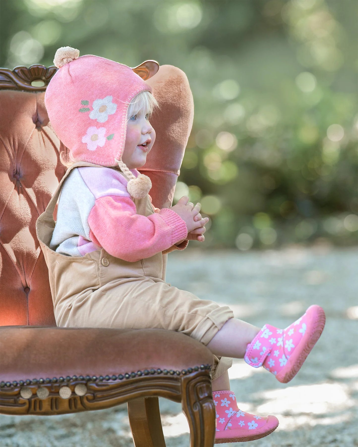 Beanie Earmuff Mystical Rosie Posie
