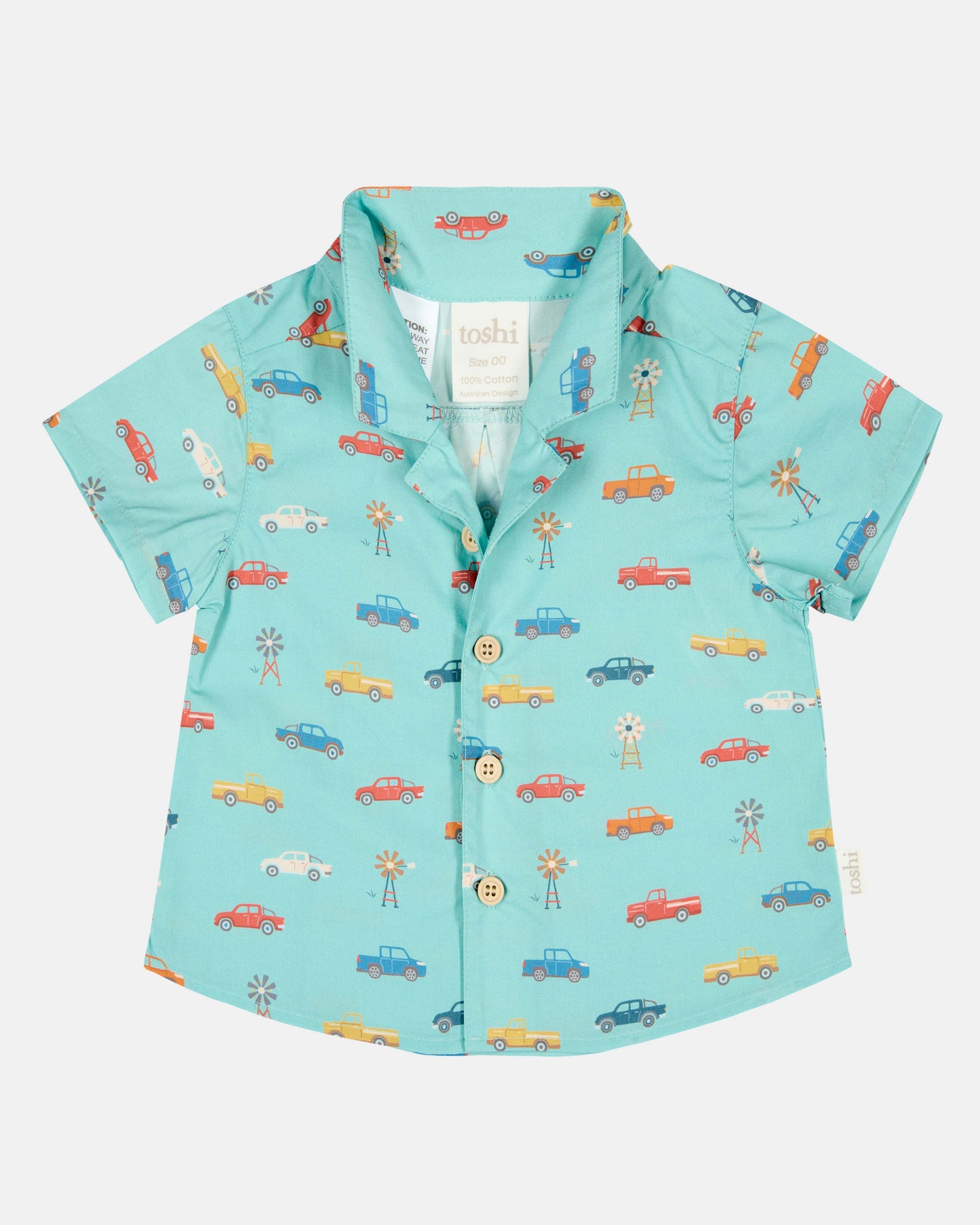 Shirt Banjo Utes Teal